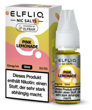 ELFLIQ - Pink Lemonade - Nikotinsalz Liquid