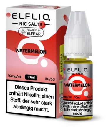 ELFLIQ - Watermelon - Nikotinsalz Liquid