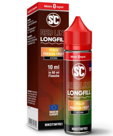 SC - Red Line Longfills 10 ml - Peach Passion Fruit V2