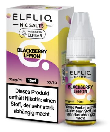 ELFLIQ - Blackberry Lemon - Nikotinsalz Liquid