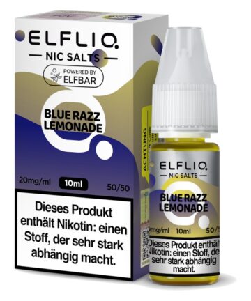 ELFLIQ - Blue Razz Lemonade - Nikotinsalz Liquid