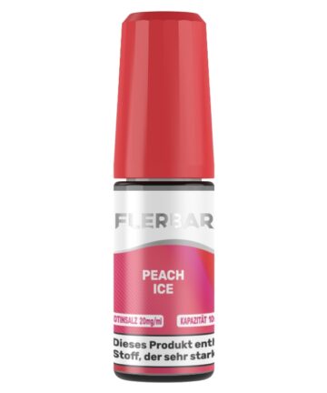 Flerbar Liquid - Nikotinsalz Liquid - Peach Ice
